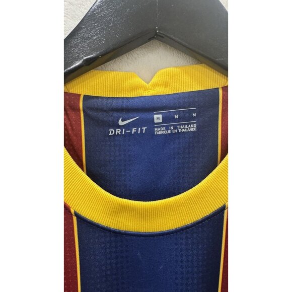 Nike F.C. Barcelona 2020/21 Stadium Home Men's Jersey Size Medium - Picture 6 of 11